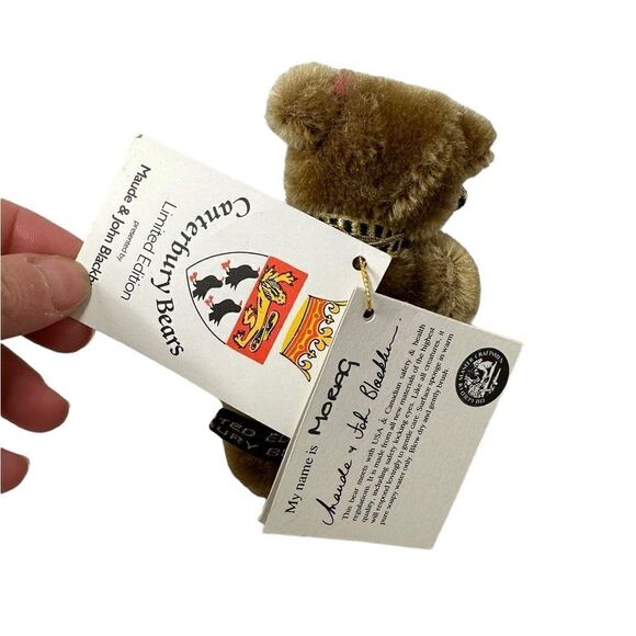 Canterbury bears morag small bear 498/500 - Picture 2 of 5